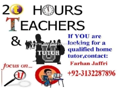 acca tutor, bba tutor in karachi, accounting tutor