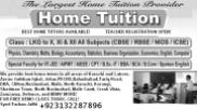 home tuition in karachi, accounting tutor, accounts tutor, teachers in karachi